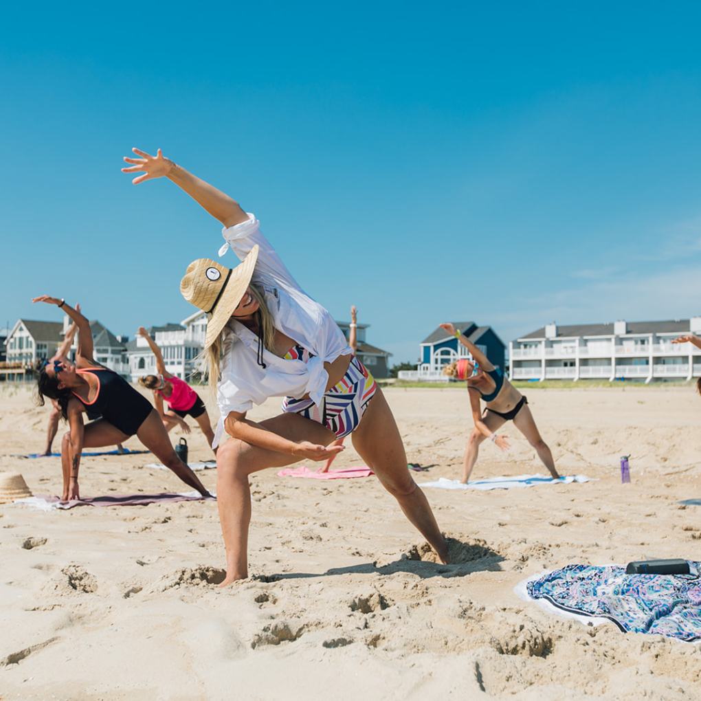 Beach Yoga