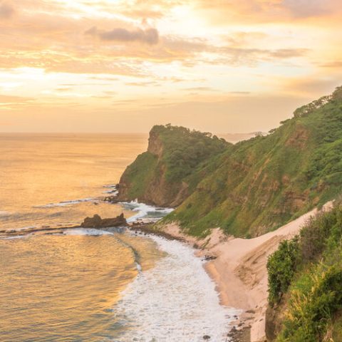 water next to the ocean