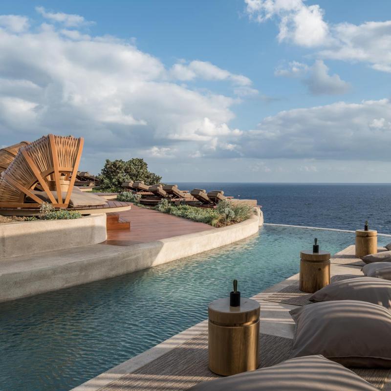 a stone bridge over a body of water